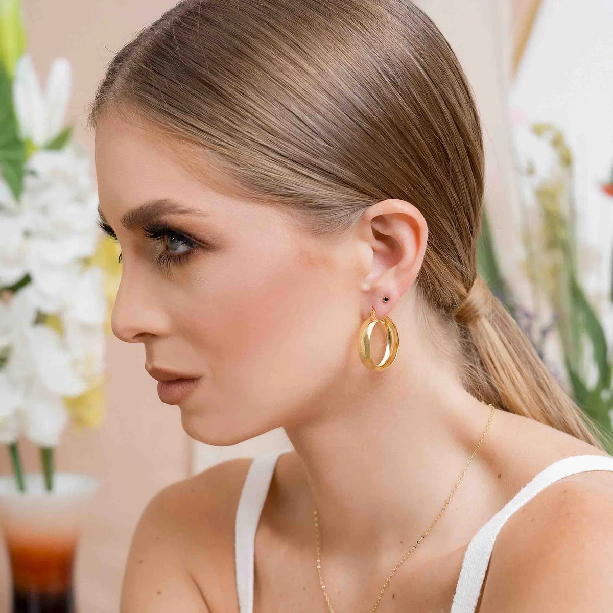 Argollas Gold Dust 3cms