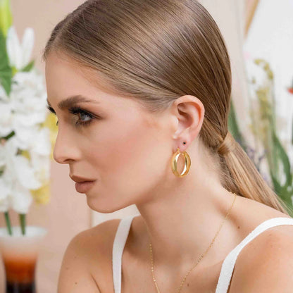 Argollas Gold Dust 3cms