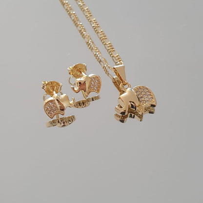 Dije Elefante con Circonias