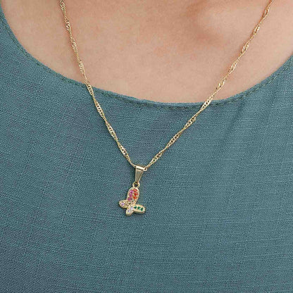 Dije Mariposa Colores