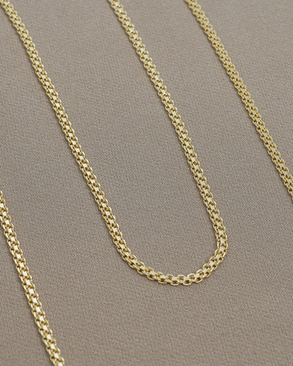 Cadena Tejido Chino 3mm (65cms)