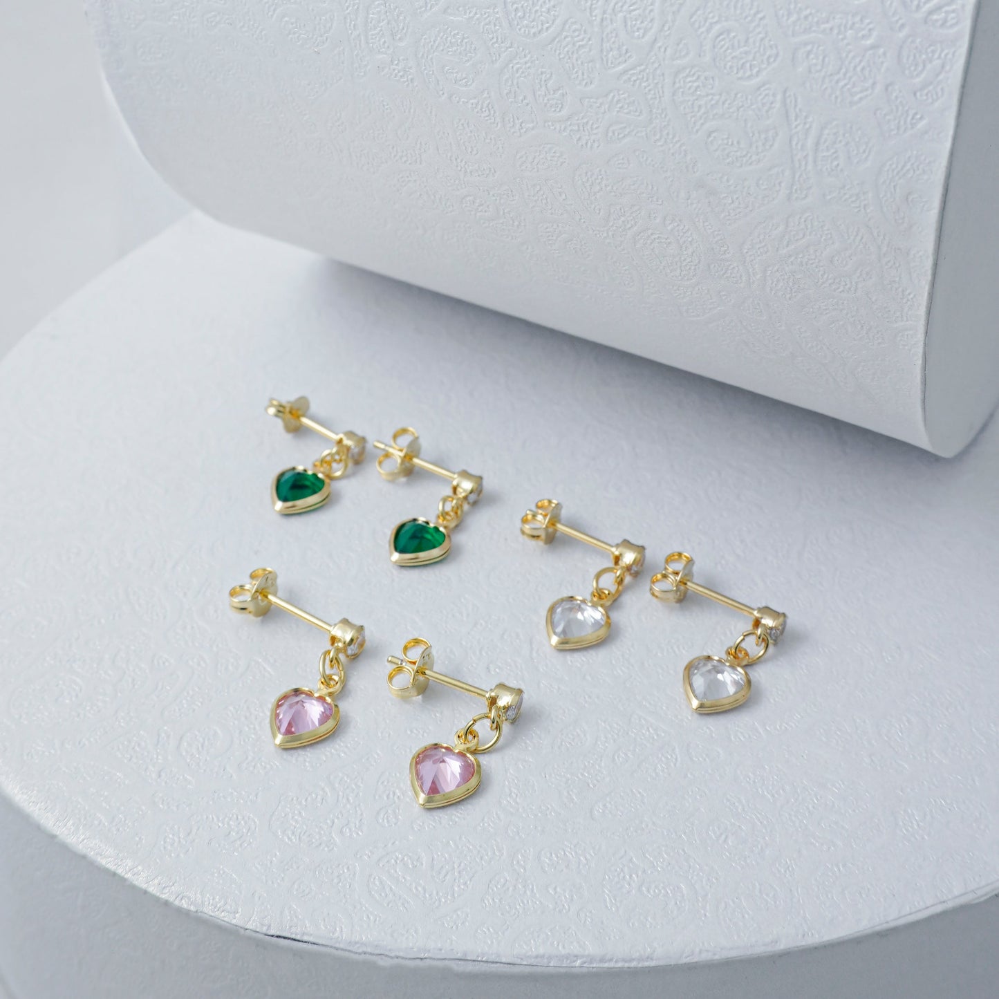 Topos Corazon Circonias 1.7cms