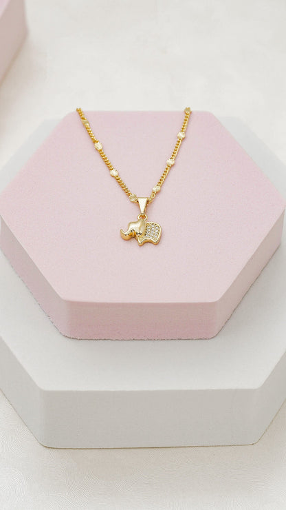 Cubana Sol 45 cm + Dije elefante con circonias