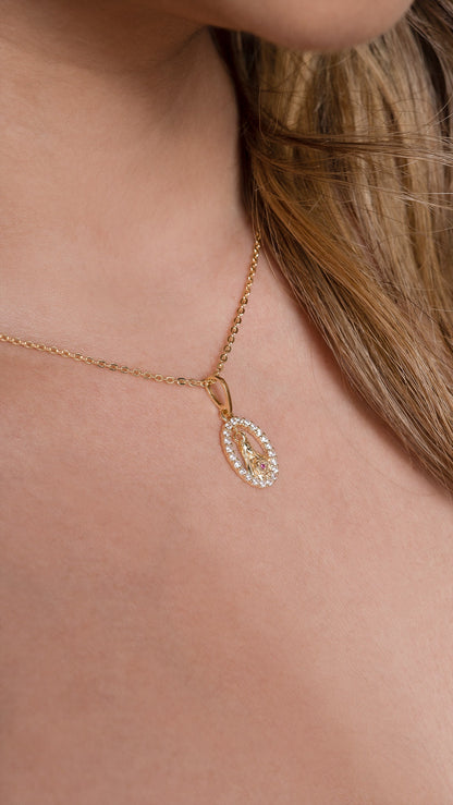 Dije Sagrado Corazon de Maria circonias