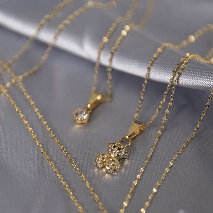 Cadena Espejo mediana (45cms )